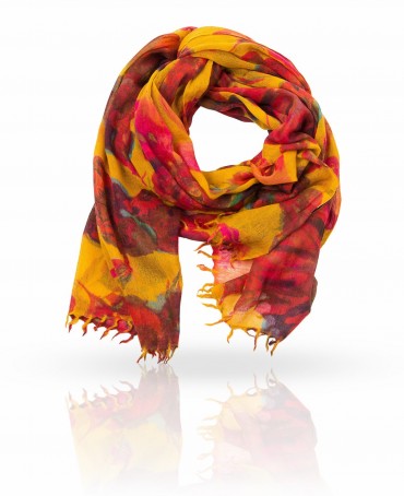 Палантин Женский ZW-BIGFL/YELL